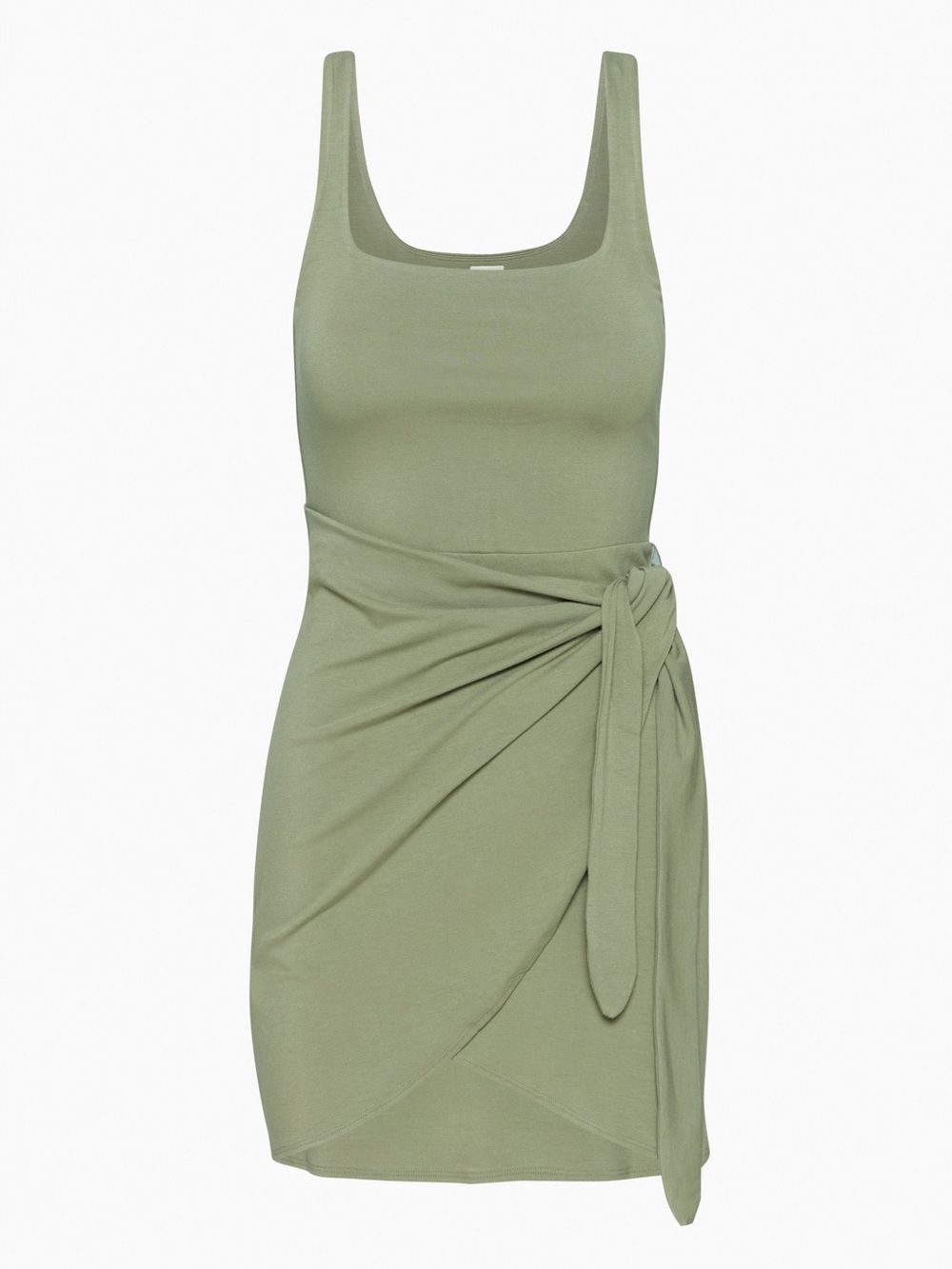 Aritzia Wilfred Saturn Green Mini Dress Size XS Sage Green